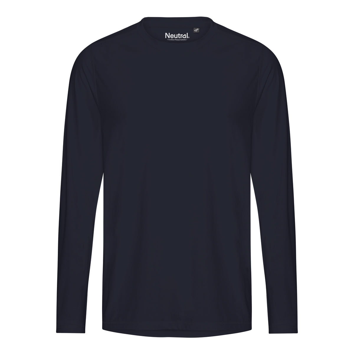 Langærmet T-shirt Navy
