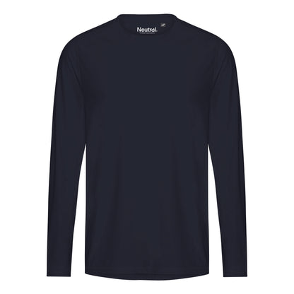 Langærmet T-shirt Navy