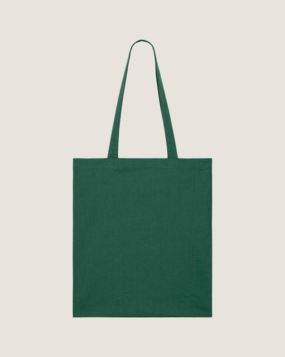 Light tote bag Flaskegrøn