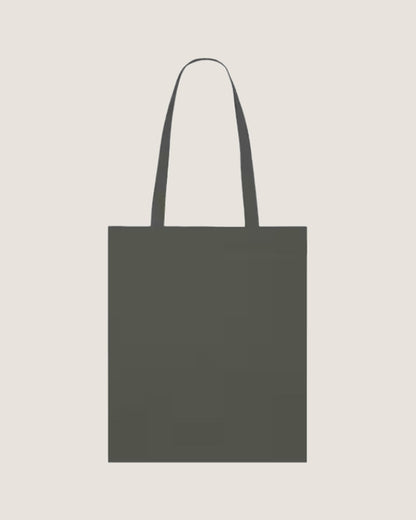 Light tote bag Khaki