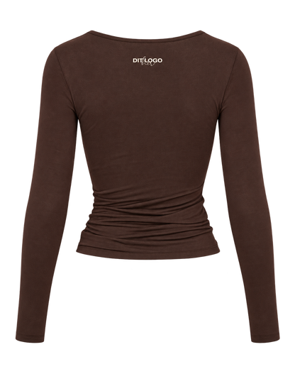 Wrap blouse